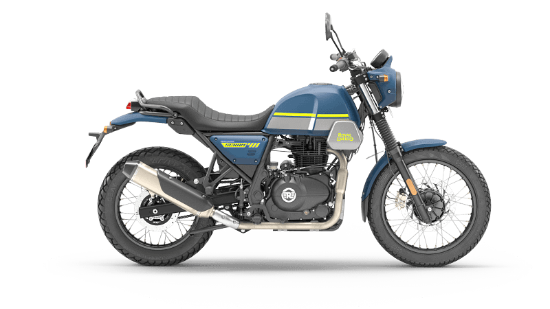 ROYAL ENFIELD scram 411 on rent in srinagar kashmir